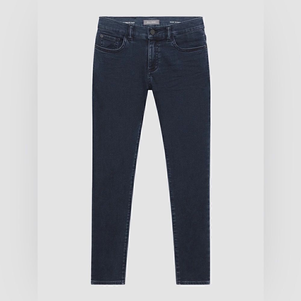NWT DL1961 Ultimate Fit Zane Skinny Jeans in Social Wash Ultra Soft Sz 12
